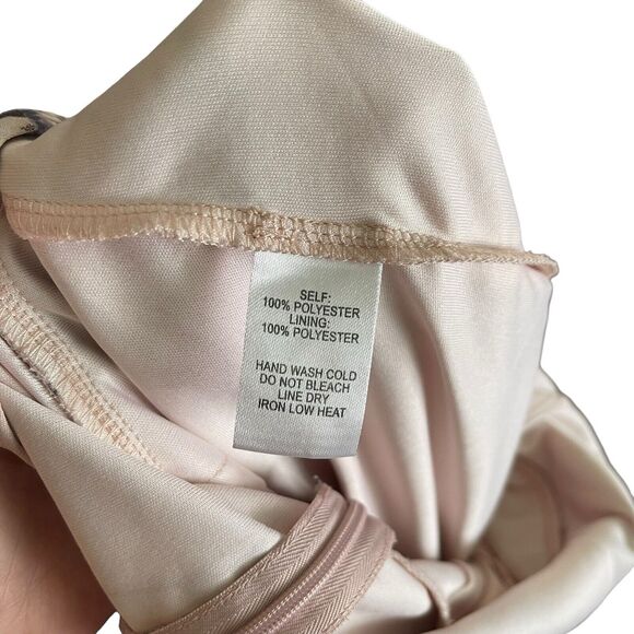 Lulus Small Magical Meadow Romper Skort Dress Vneck Blush Pink Floral - Picture 3 of 11